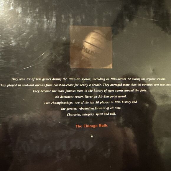 Chicago Bulls Portrait of an Era hardcover photo book‎ Michael Jordan 1998 - Picture 12 of 12